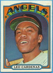 1972 Topps Baseball Cards      561     Leo Cardenas